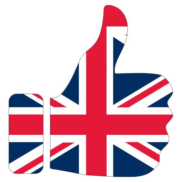 Thumbs up Britain