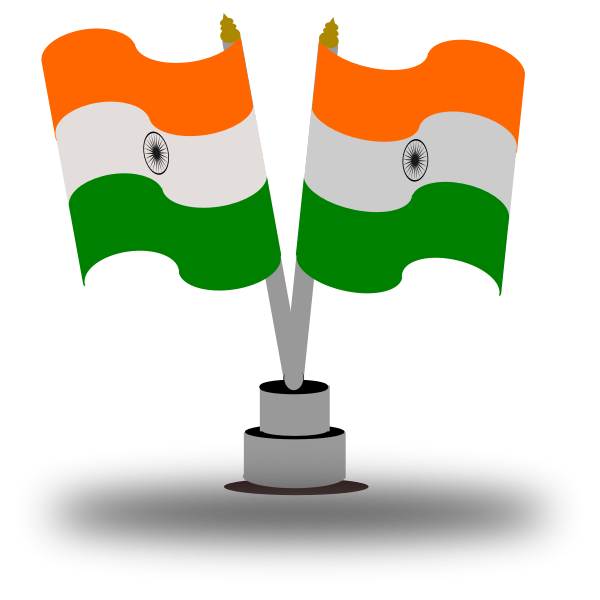 Indian Flag Vector Image | Free SVG
