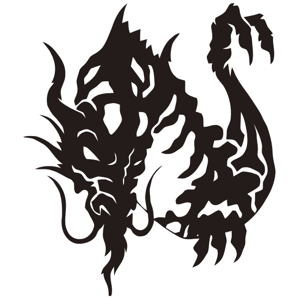 Evil demon tattoo | Free SVG