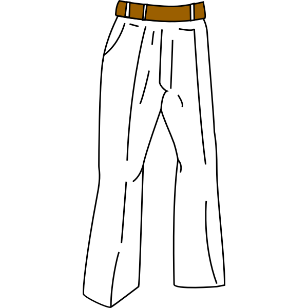 Pants Clipart Vector  Trousers  1112x2400 PNG Download  PNGkit