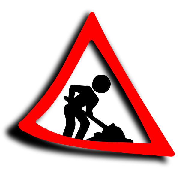 "Under construction" symbol