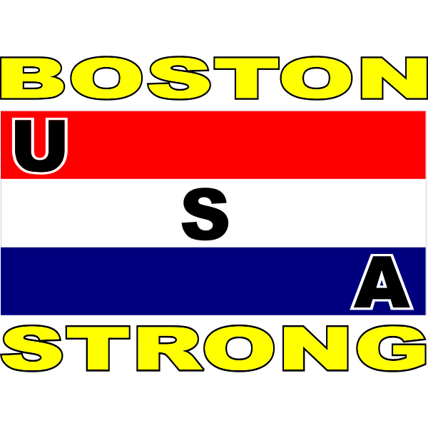 USA BOSTON STRONG