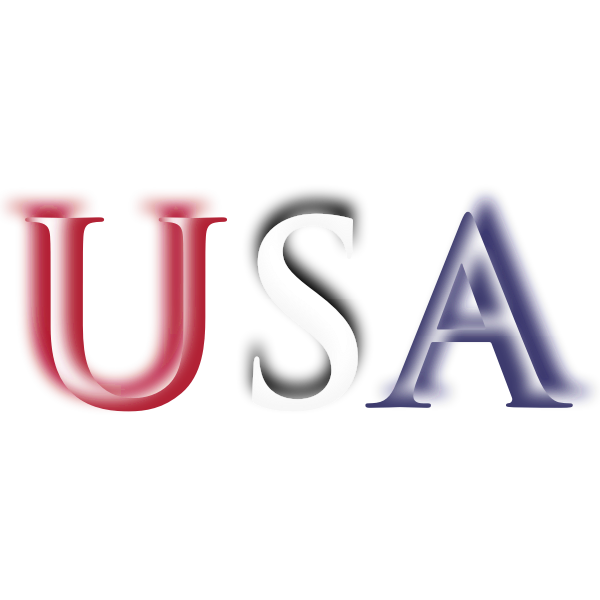 USA typography