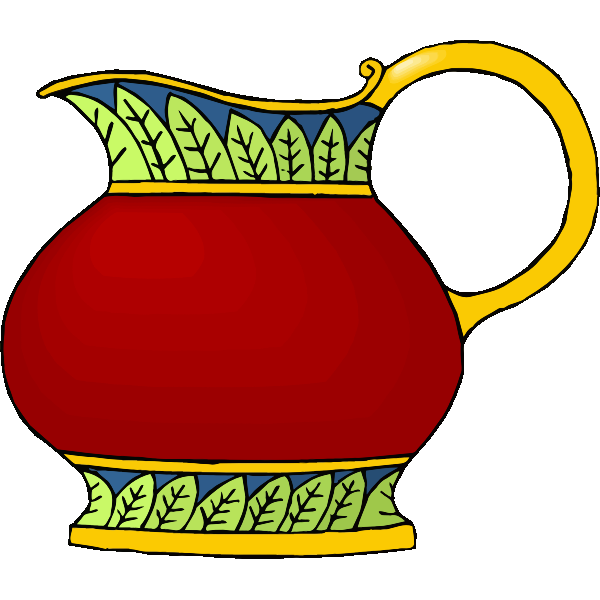 Decorative mug
