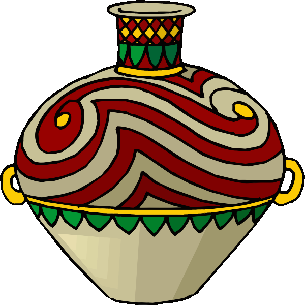 Colored jug