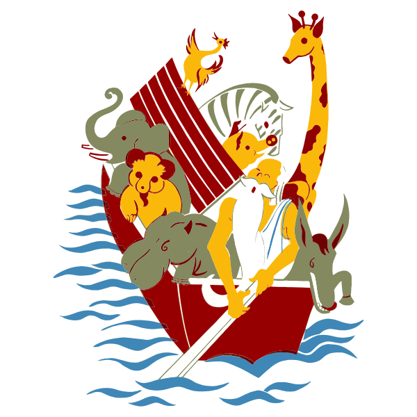 Noah S Ark Vector Image Free Svg