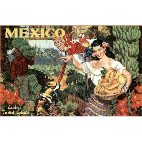 Mexican tourism poster
