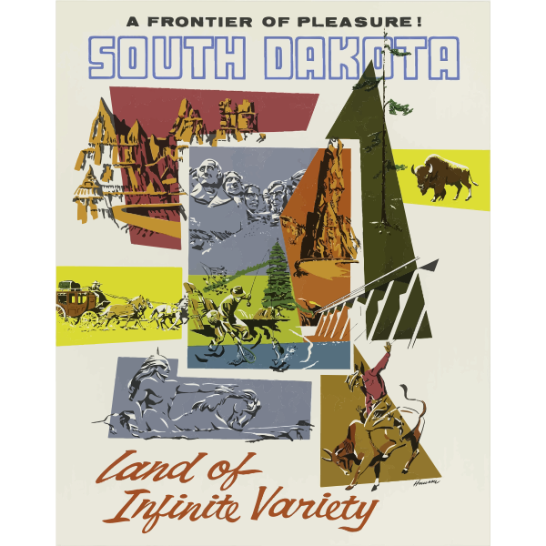 Sequoia travel poster | Free SVG