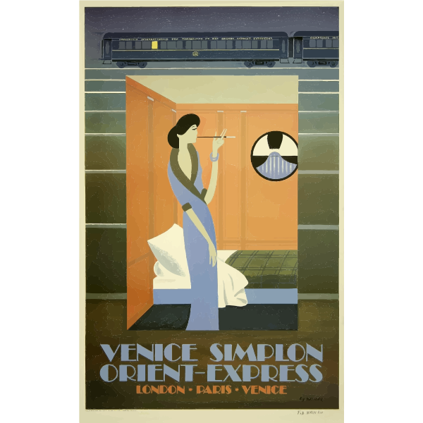 Orient Express promotional poster