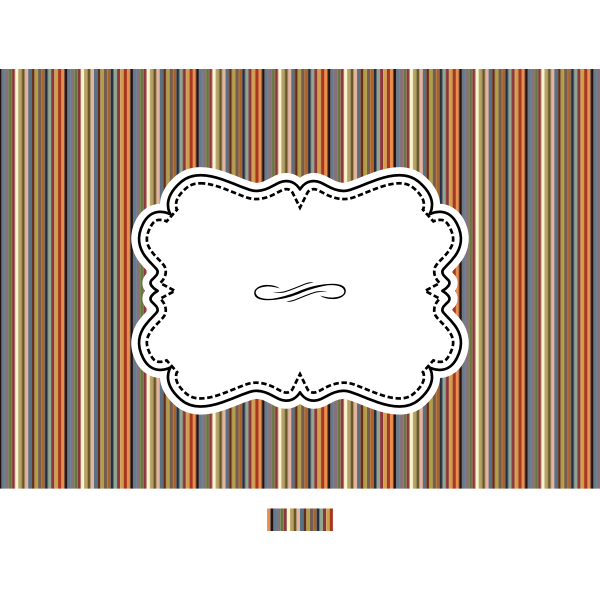 Striped Vintage Pattern | Free SVG