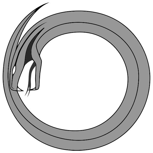 Viper  in circle