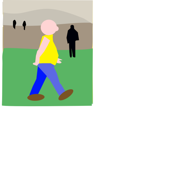 Man walking animation