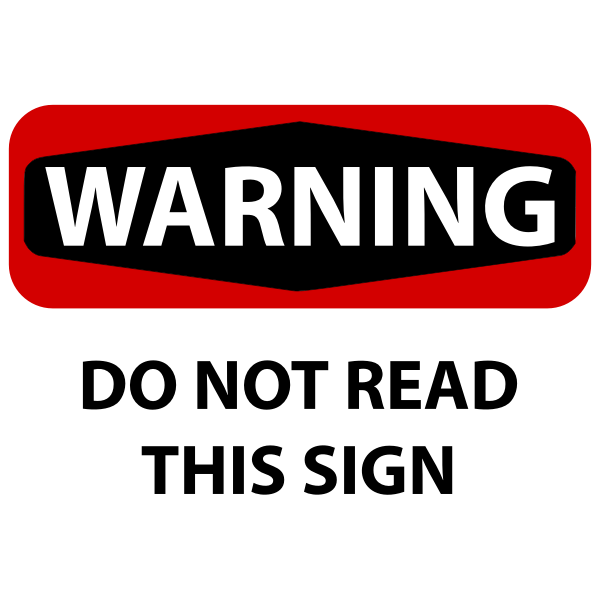 Warning sign image | Free SVG