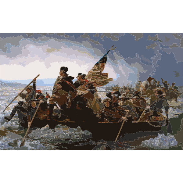 Washington Crossing the Delaware by Emanuel Leutze MMA NYC 1851 2016122059