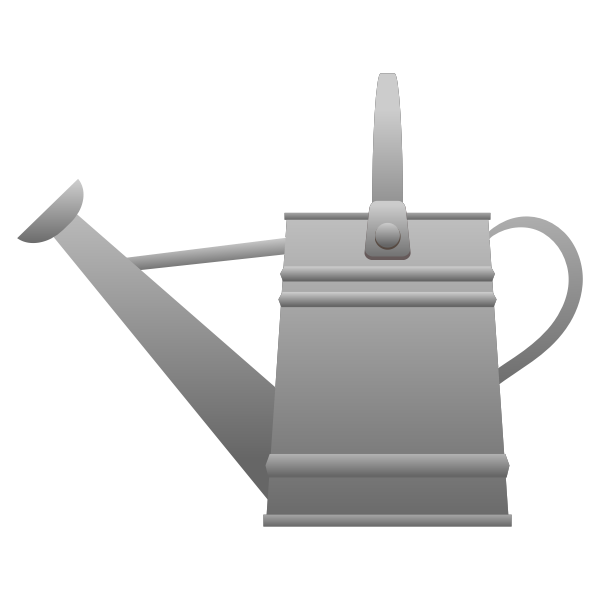 Watering can vector illustration