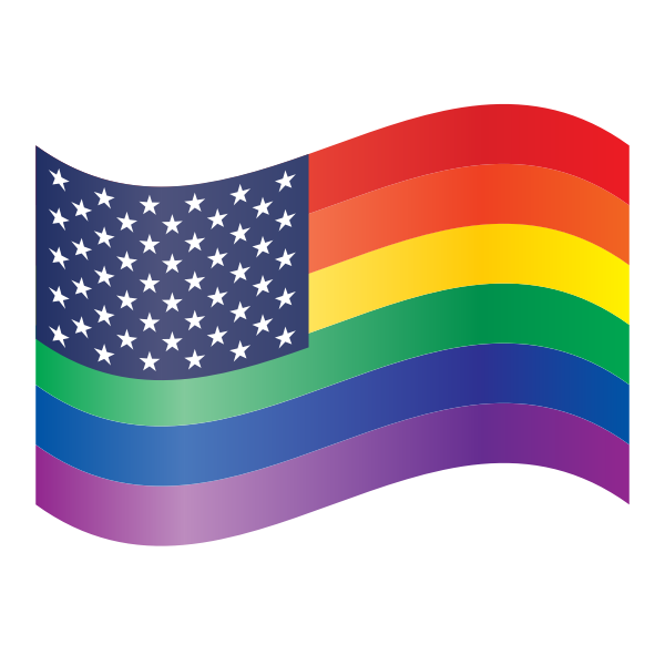 Gay Pride Flag In Vector Format Free Svg
