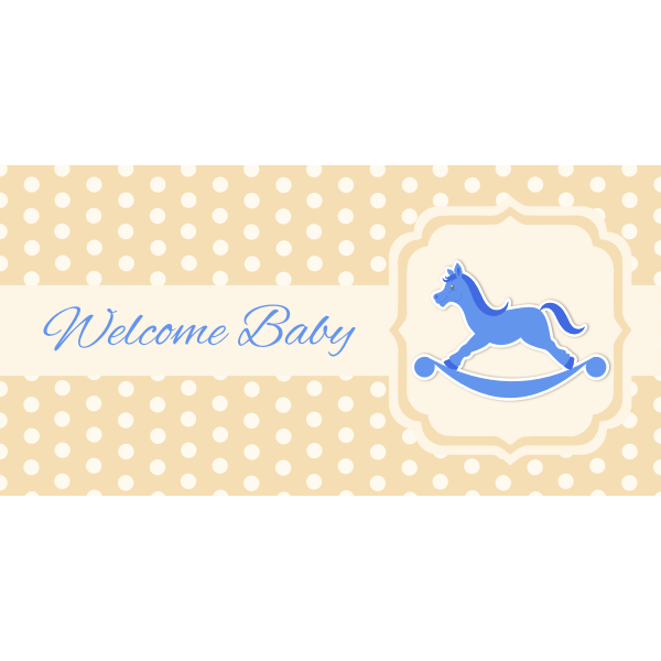 Download Welcome Baby Greeting Card Boy Free Svg