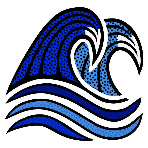 Download Blue Waves Free Svg