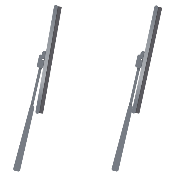 Windshield wipers vector image