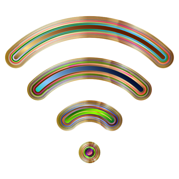 Wireless Signal Icon Enhanced 7 Variation 2