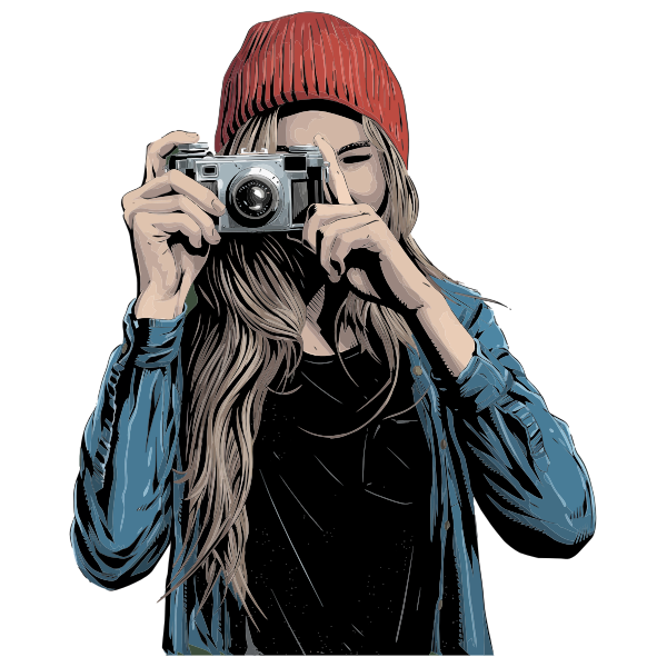Woman Taking Picture