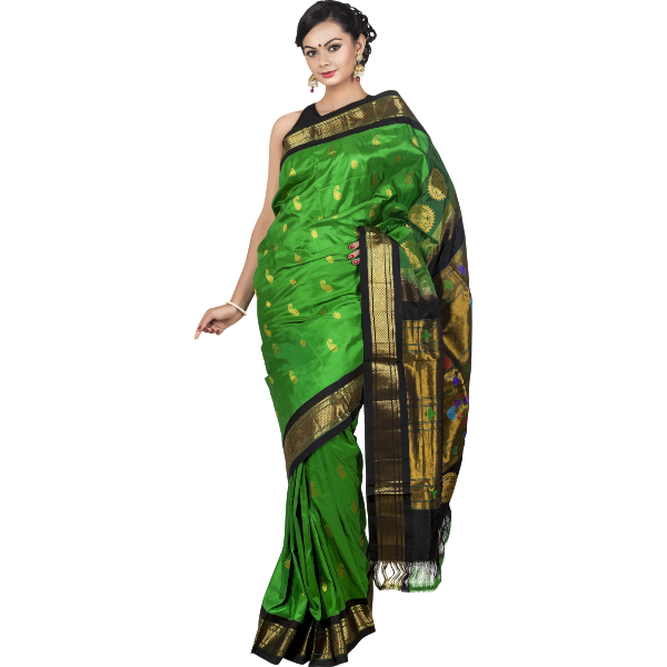 Woman in sari