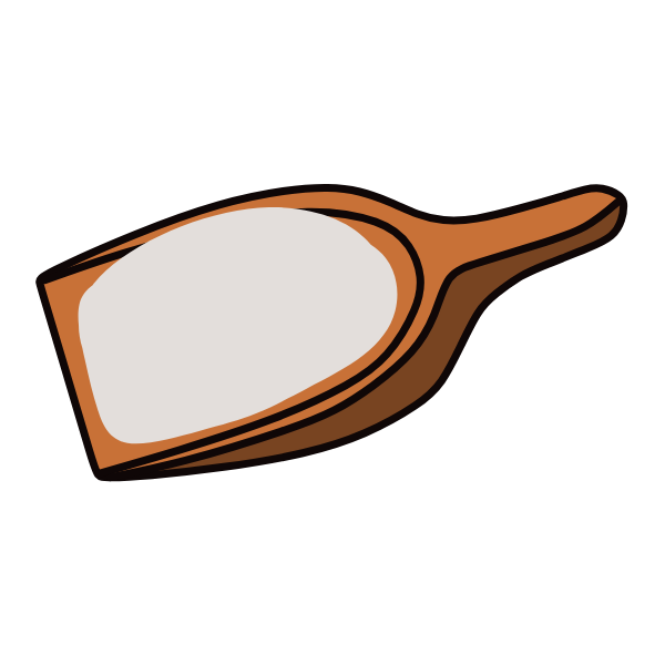 Wooden scoop 1