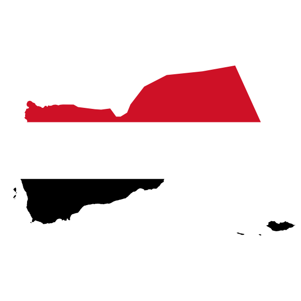 Yemen Map Flag