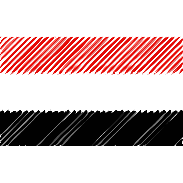 Download Yemen flag linear 2016090117 | Free SVG