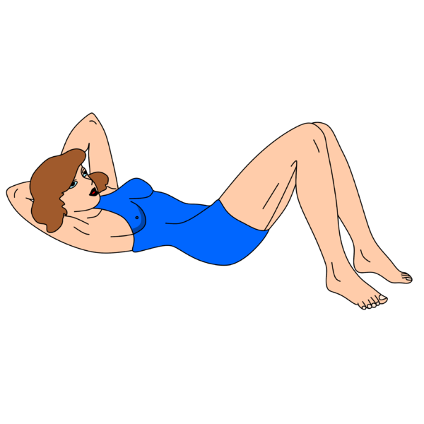 Woman Doing Crunches