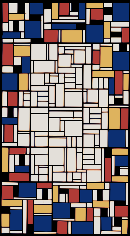 Colourful mosaic