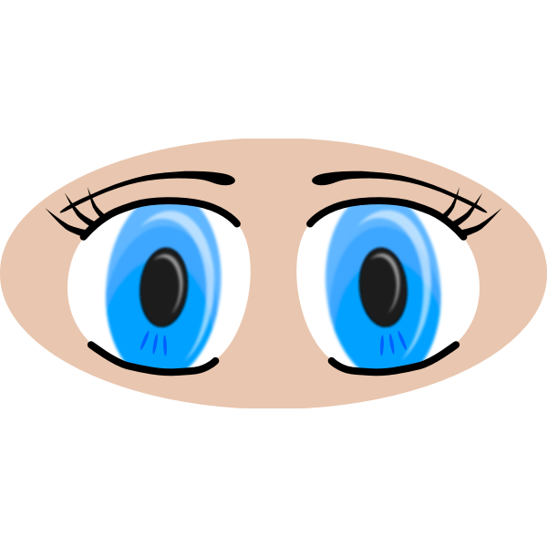 Angry Anime Eyes Png Anime Eyes Vector Png  Free transparent png image   HubPNG