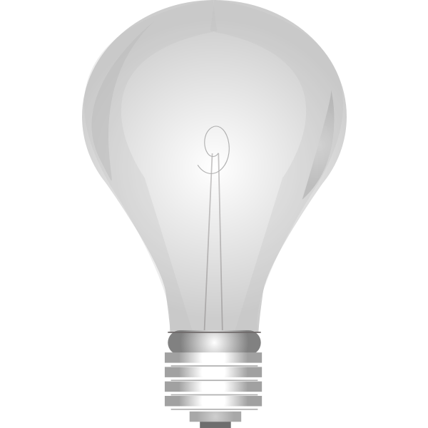 Light Bulb Off Free SVG
