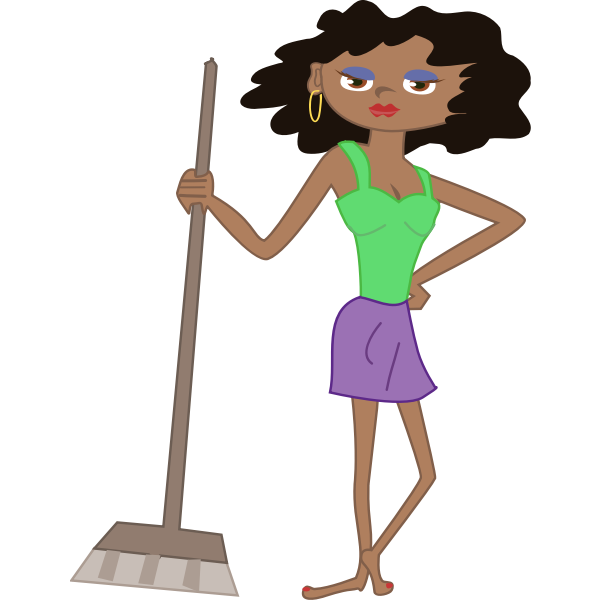 African housekeeper