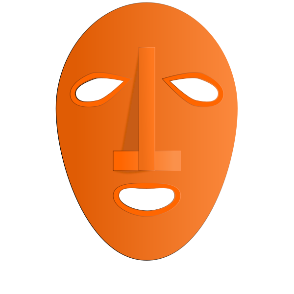 Traditional African mask