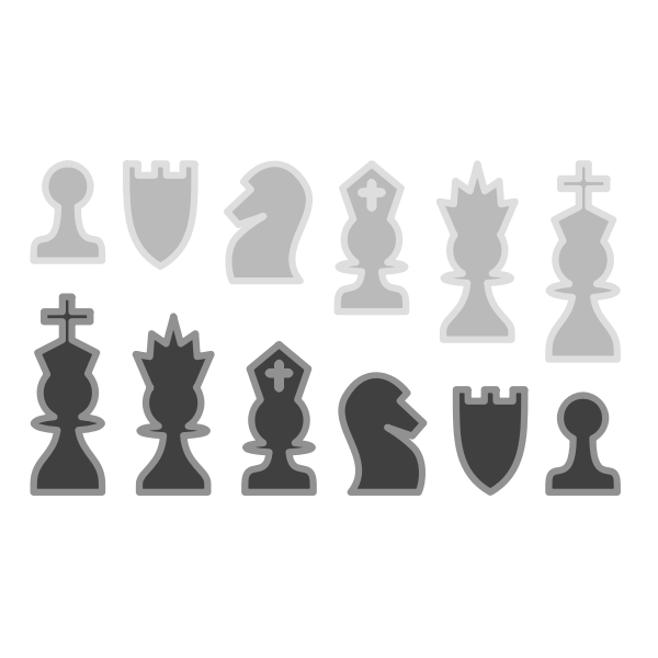 Chess Table White Black Board For Competition Original Design With Field  Coordinates White On Black Background Royalty Free SVG, Cliparts, Vectors,  and Stock Illustration. Image 107255193.