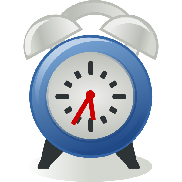 Alarm clock vector image