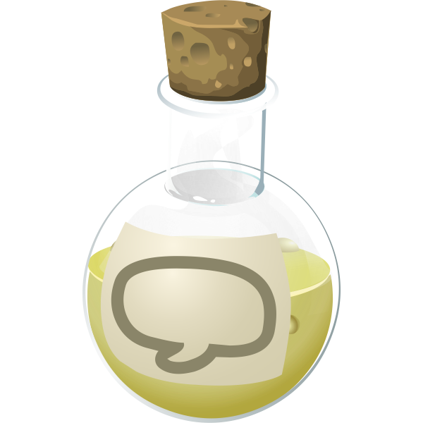 Alchemy yellow potion | Free SVG