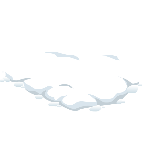 Pile Of Snow Free Svg