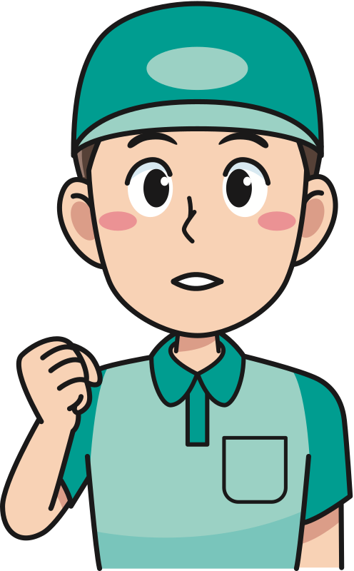 Anime Cartoon Man In Green Uniform