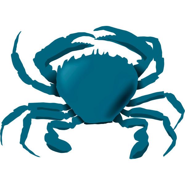 crab illustration vector free download