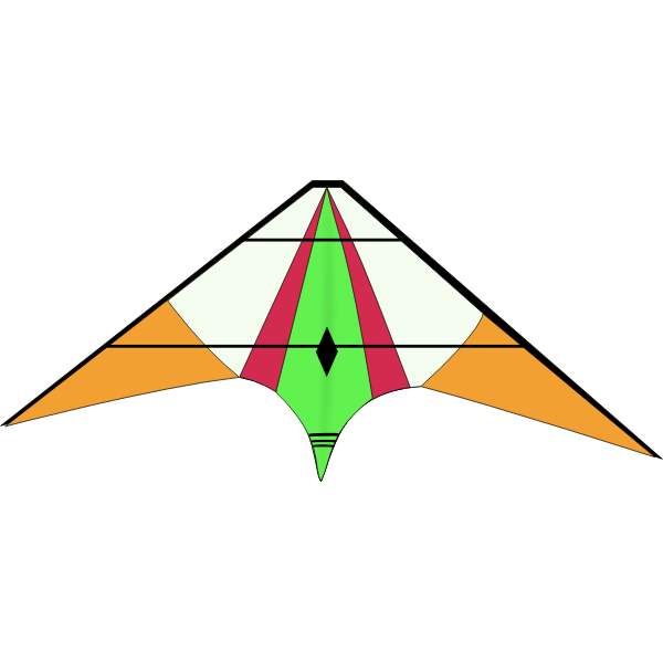 Row Of Kites Vector Clip Art Free SVG row-of-kites-vector-clip-art-free-svg