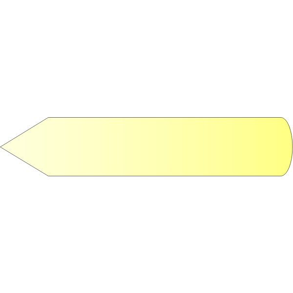 arrow left yellow