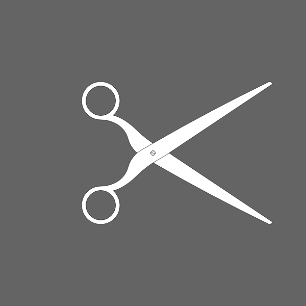Scissors icon animation