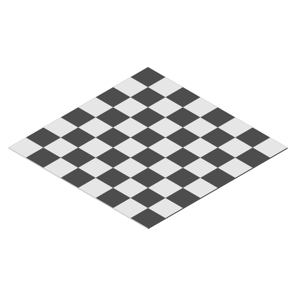 axonometric chessboard