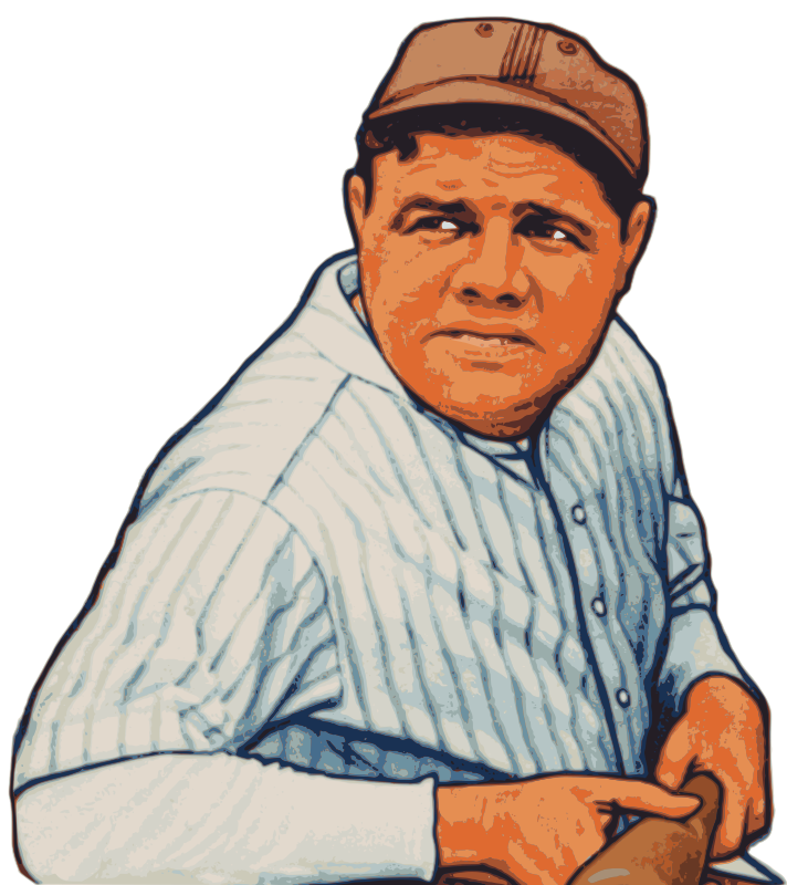 Babe Ruth portrait