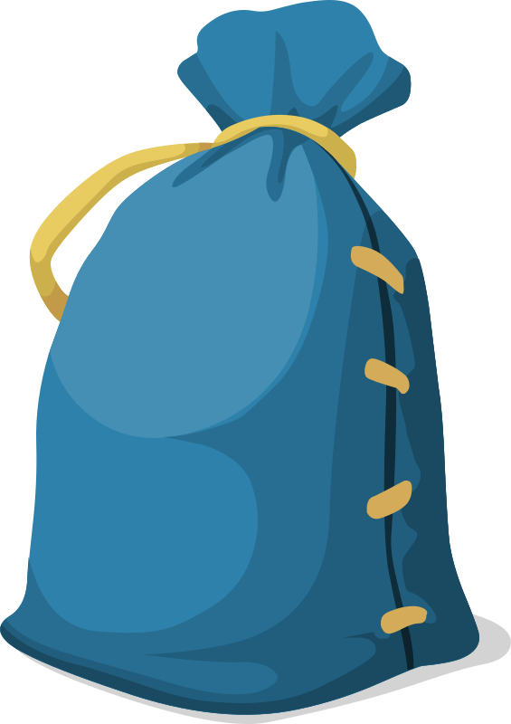 Bag In Blue Color