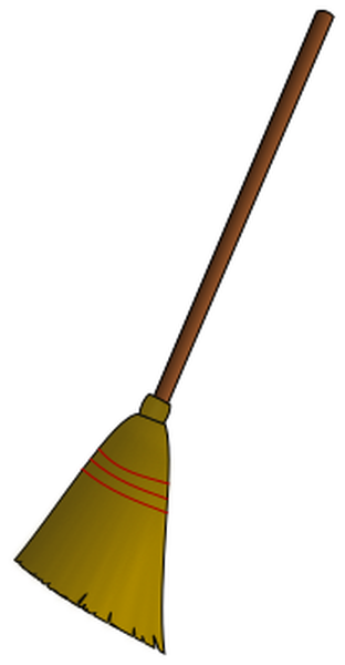 Flat broom