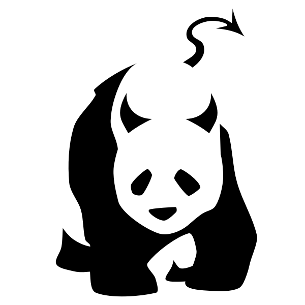 Download Giant bad panda 1 | Free SVG