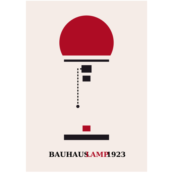 bauhaus lamp | Free SVG